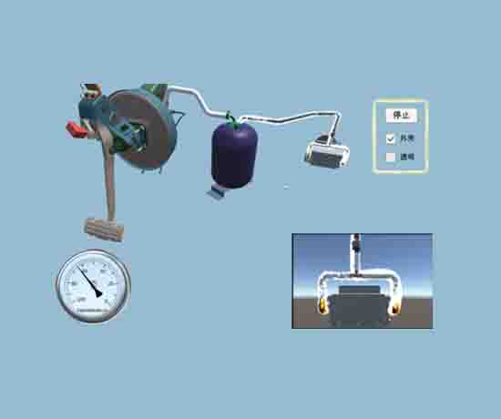 電動助力轉(zhuǎn)向VR3D教學軟件