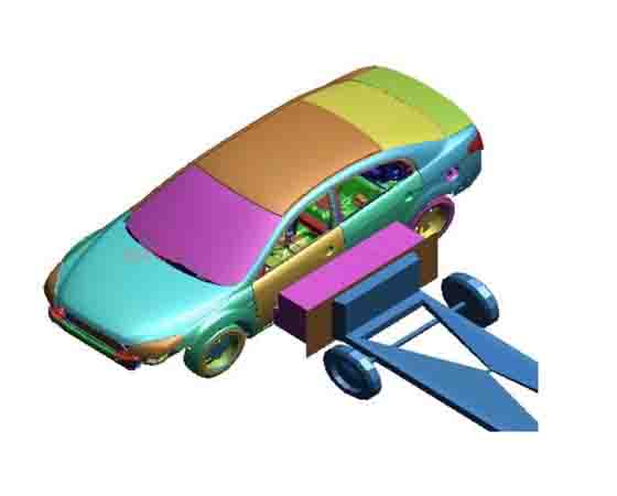 汽車碰撞安全性能的仿真與優(yōu)化研究