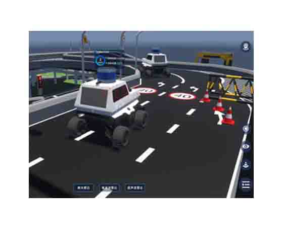 智能網(wǎng)聯(lián)整車教學(xué)設(shè)備(GPS+自主+遙控)