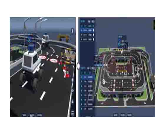 移動應用開發(fā)控制小車實訓室
