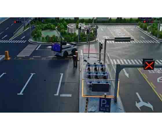 智能網(wǎng)聯(lián)汽車模擬沙盤